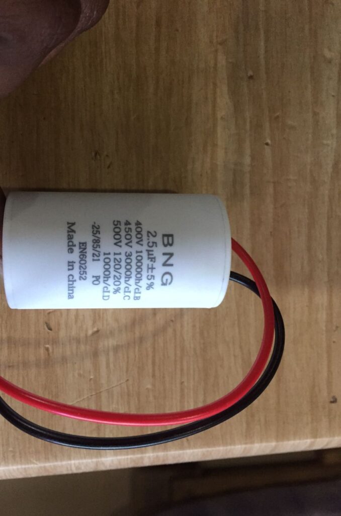 Fan Capacitor 2.5