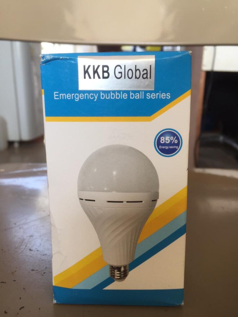 12W RECHARGABLE BULB