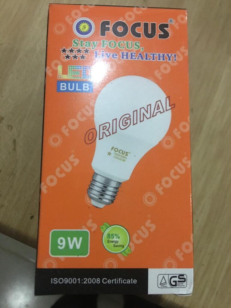 FOCUS 9W LED WHITE