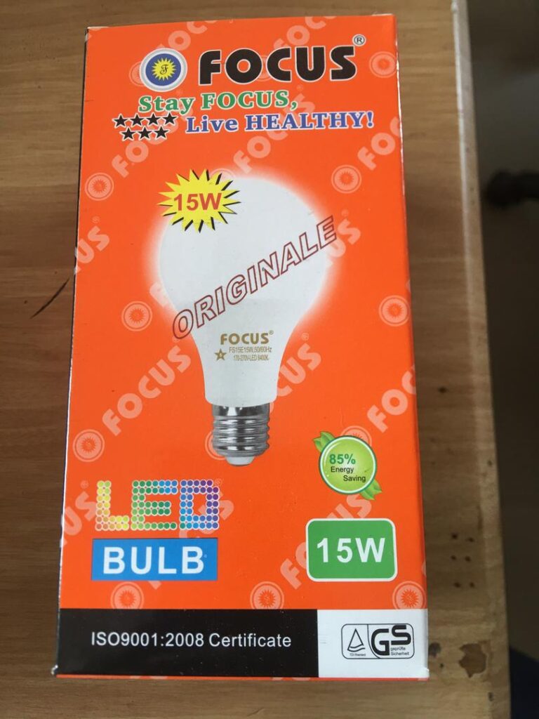 FOCUS 15W SCREW BULB