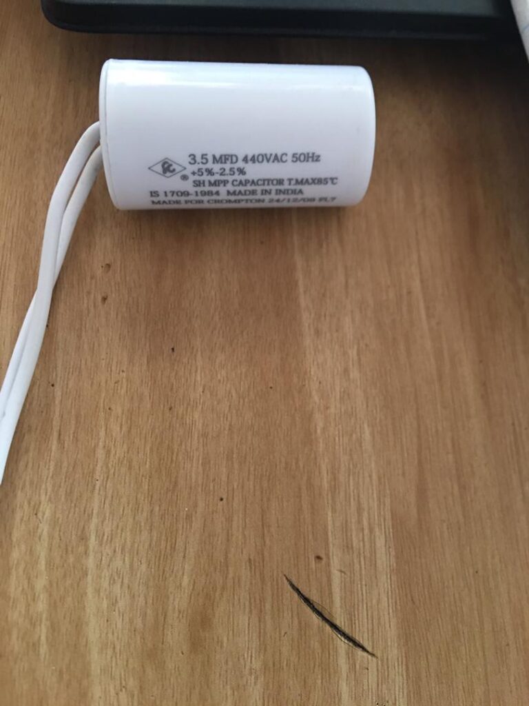 CROMPTON CAPACITOR 3.5